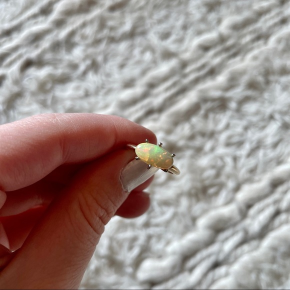✨OPAL RING on 14k Gold Band, In EXQUISITE Condition, Vintage - Picture 3 of 15